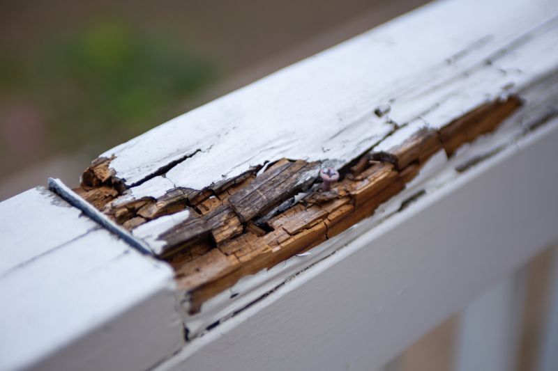 Damaged Porch Railing
