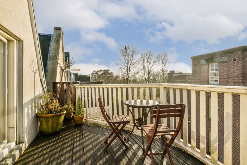 Repaired Wooden Railing